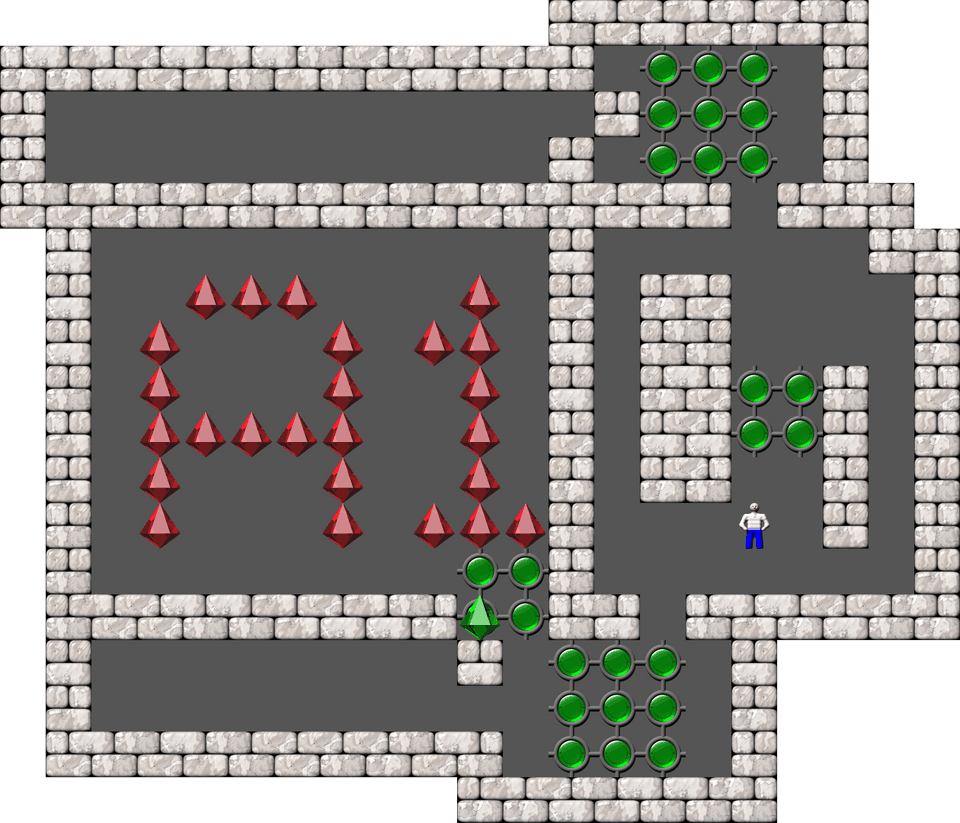 Сокобан fun levels уровень 9
